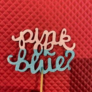 Baby Shower Cake Topper